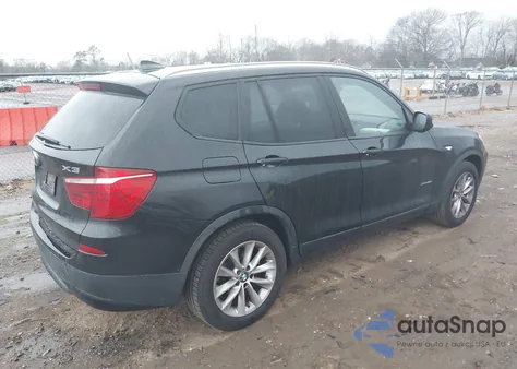 2014 BMW X3 xDrive28I z USA, uszkodzony, nr VIN 5UXWX9C5XE0D13129